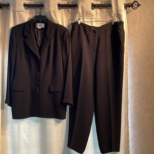 Vintage Andre Barreau Pantsuit, Size 16